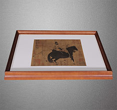 麻阳书画装裱配框服务案例